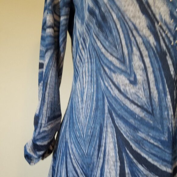 White Stag 3/4 length scrunch sleeve sz L - Picture 3 of 5